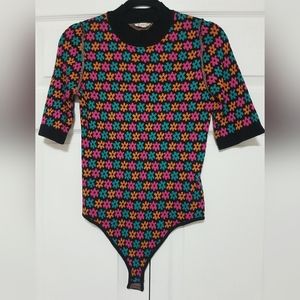 Free people daisy mock neck bodysuit